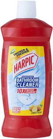 Harpic Disinfectant Bathroom Cleaner Liquid Lemon